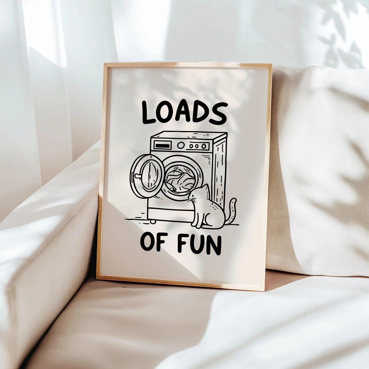 Loads of Fun Print - Nine Lives Tribe