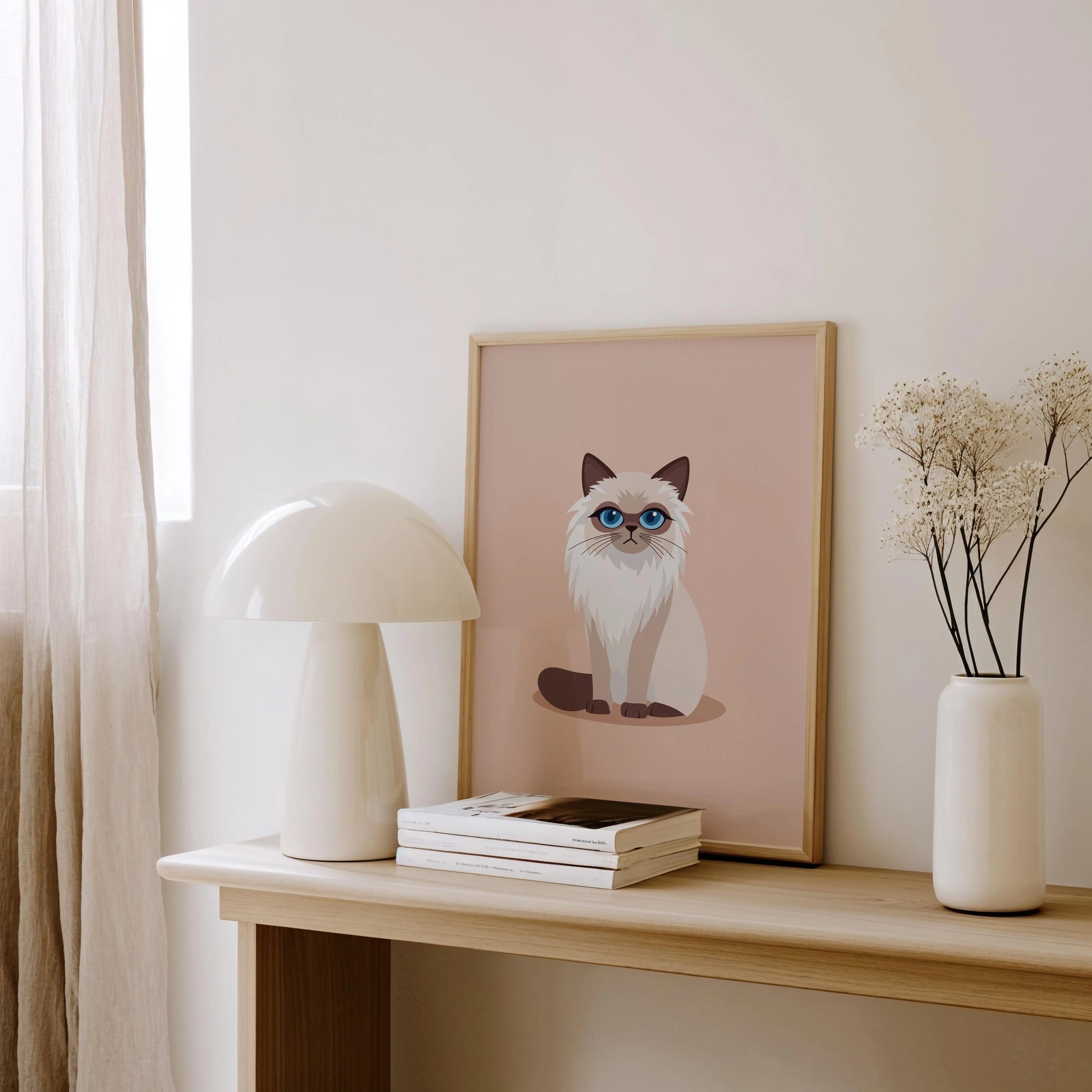 Ragdoll Cat Print - Nine Lives Tribe