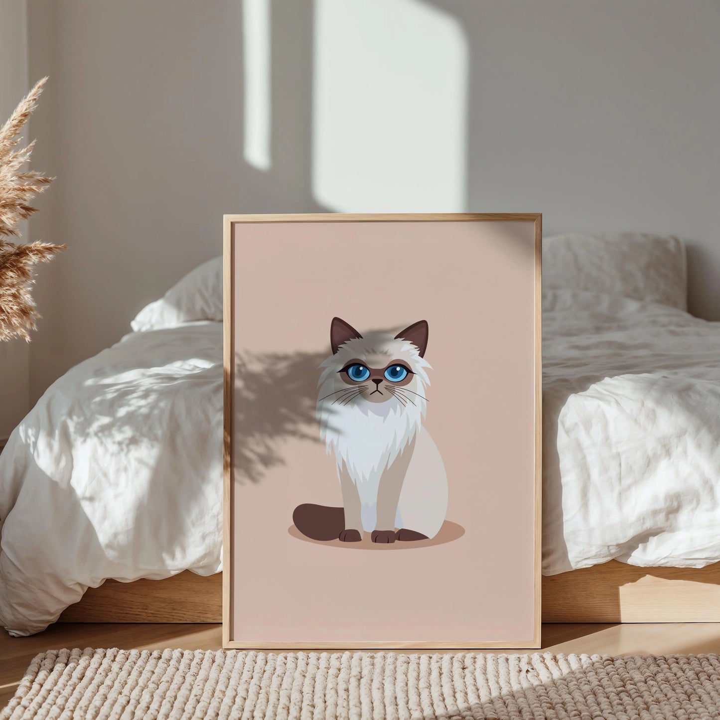 Ragdoll Cat Print - Nine Lives Tribe