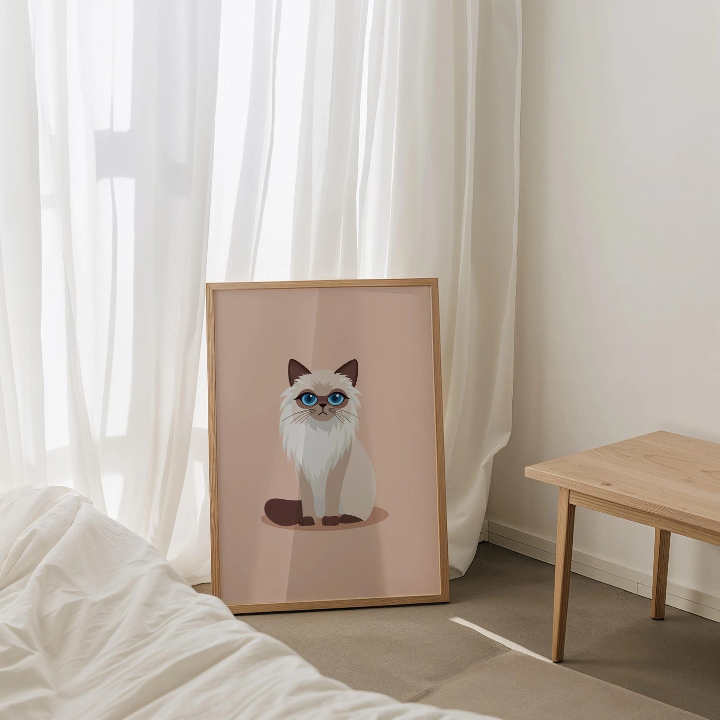 Ragdoll Cat Print - Nine Lives Tribe