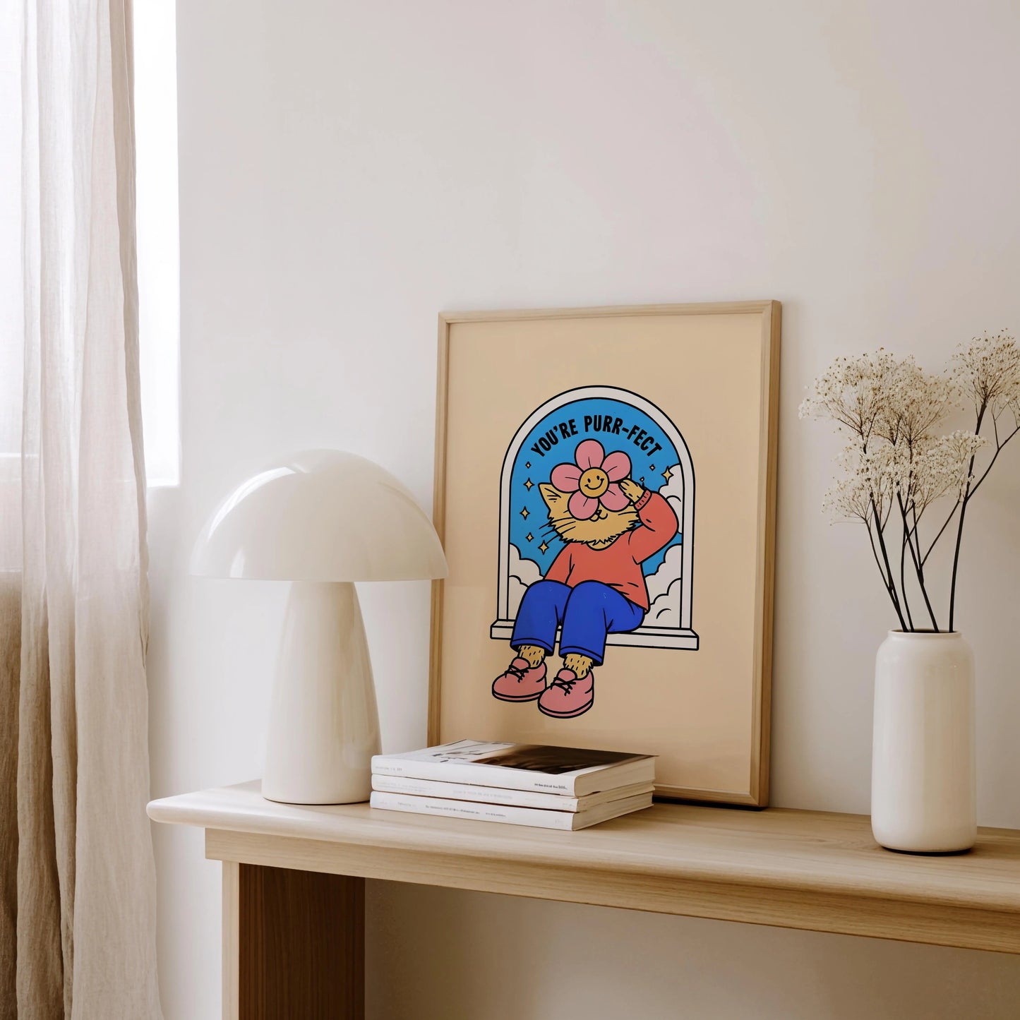 'You're Purr-fect' Print - Nine Lives Tribe