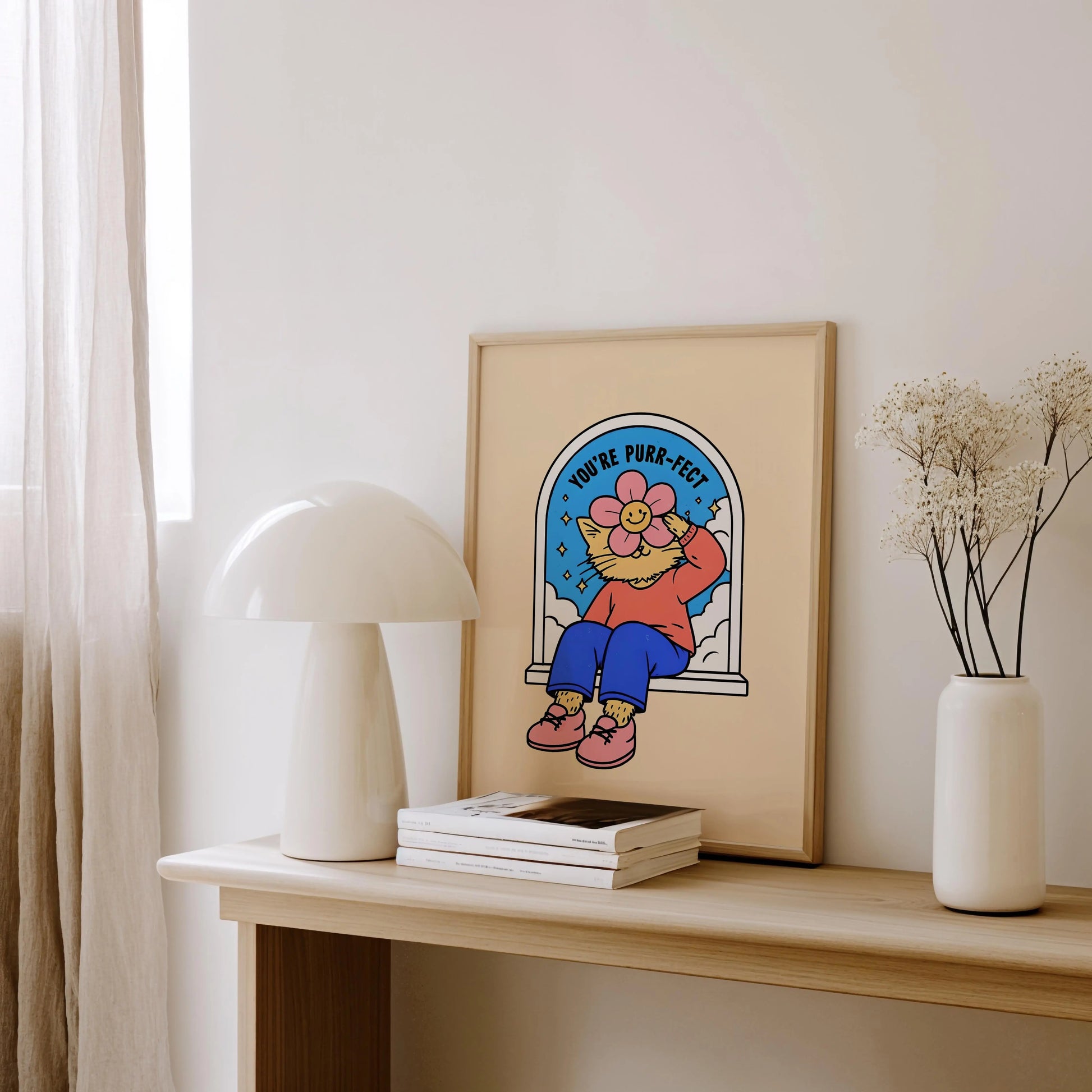 'You're Purr-fect' Print - Nine Lives Tribe